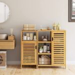 Moble de bany de bambú